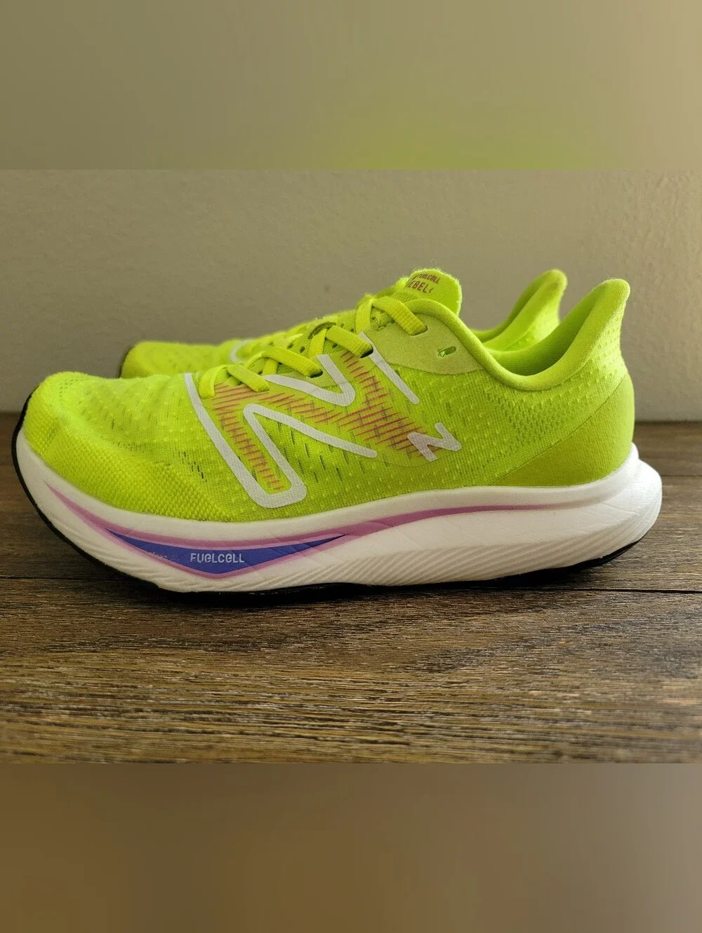 New Balance Fuelcell Women's Neon Lime Running Sneakers